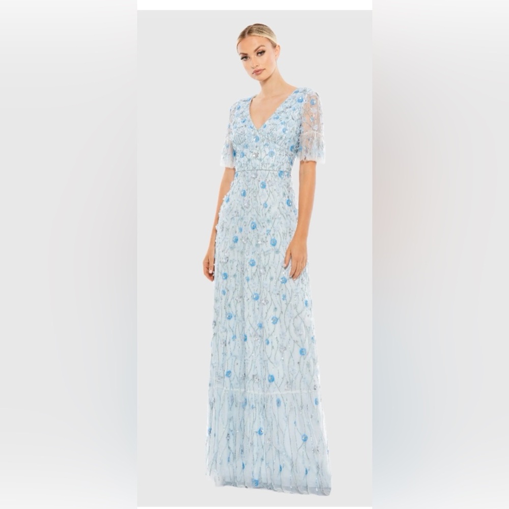NWT Couture Beaded Gown